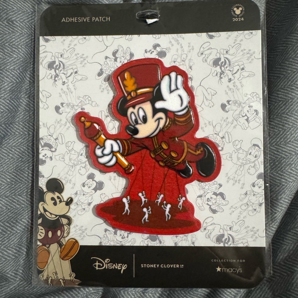 Disney Stoney Clover Mickey Mouse Adhesive Patch